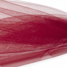 Фатин Кристалл средней жесткости блестящий K.TRM шир.300см, 100% полиэстер цв. 53 К уп.1м - красный