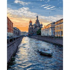 Картины по номерам GX5816 Санкт-Петербург 40х50 см