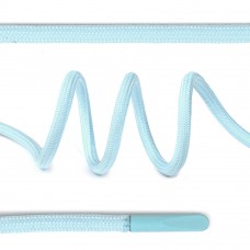 Шнурки круглые полиэфир 4 мм цв.светло-голубой S542 TBY 7290-0036, длина 130 см, упак. 50 шт