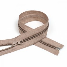 Молния MaxZipper пласт. спираль N5-N 50см цв.S810 т.бежевый уп.50шт
