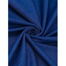 Ткань Джинса 240 г/м² 60 хлопок, 37% пэ, 3% лайкра шир.150 см DJ.5 цв.голубой рул.25м