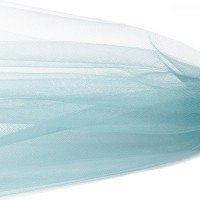Еврофатин мягкий матовый Hayal Tulle HT.S шир.300см, 100% полиэстер цв.23 уп.5м - небесно-бирюзовый