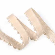 Резинка  TBY бельевая (отделочная) ЕТ-1 10мм цв.S126 бежевый уп.50 м