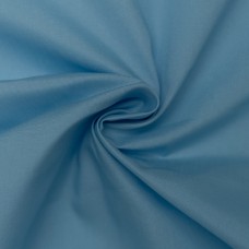 Ткань рубашечная 115 г кв.м 65% полиэстер, 35% хлопок шир.150 см Р.32693.16 цв.16 голубой уп.25м (+-5м)
