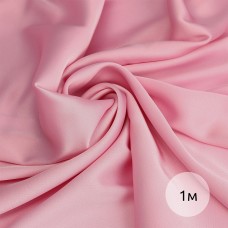 Ткань шелк Армани 90г/м² 97% ПЭ 3% Спандекс шир.150см TBYArm-119 цв.119 св.розовый уп.1м