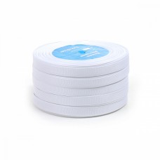 Лента репсовая 6мм цв. 029 белый Magic4Hobby набор 5шт*22,86м (+-1м) пенопласт