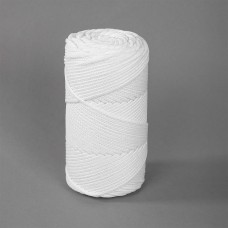 Шнур для вязания х/б 03мм цв.белый уп.100м