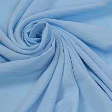 Ткань Лен Манго сей 165 г/м² 100% полиэстер шир.150 см С.1928.06 цв.голубой уп.3м