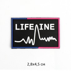 Аппликации пришивные TBY.2402 Life line 2,8х4,5см, уп.20 шт