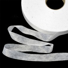 Лента Idealtex нитепрошивная клеевая по долевой 15мм 45г/м² в инд.упаковке белый 4715W рул.100м