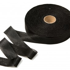 Лента Idealtex нитепрошивная клеевая по долевой 30мм 45г/м² в инд.упаковке черный 4730B рул.100м
