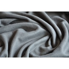 Ткань Флис односторонний 280 г/м² 100% ПЭ шир.160см Fl280.F532 цв.серый рул.25 кг