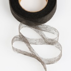 Паутинка Idealtex 25мм в инд.упаковке черный 23 г/м² рул.25м