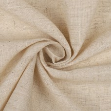 Ткань льняная 190 г/м² лен 40%, вискоза 60% шир.140 см TBY.Li.1002.47 цв.47 натуральный уп.2м