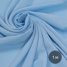 Ткань Лен Манго сей 165 г/м² 100% полиэстер шир.150 см С.1928.06 цв.голубой уп.1м