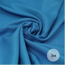 Ткань габардин TBYGab-150144 150г/м2 100% полиэстер шир.150см цв.S144 голубой уп.3м