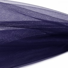 Фатин Кристалл средней жесткости блестящий K.TRM шир.300см, 100% полиэстер цв. 51 К уп.1м - т. синий