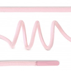 Шнурки круглые полиэфир 4 мм цв.светло-розовый S512 TBY 7290-0036, длина 130 см, упак. 50 шт