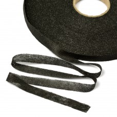 Лента Idealtex нитепрошивная клеевая по долевой 10мм 45г/м² в инд.упаковке черный 4710B рул.100м