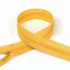 Молния Mzip пласт. потайная N3 60см н/р цв.F123 золотисто-коричневый уп.50шт