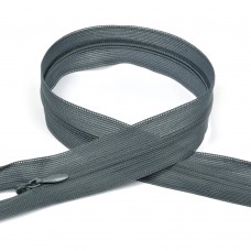 Молния MaxZipper пласт. потайная N3 60см н/р цв.F321 т.серый