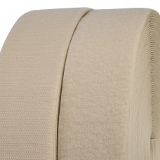 Лента липучка TBY пришивная кач.B шир.50мм цв.F291 бежевый уп.25м (пара)