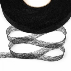 Паутинка Idealtex 20мм в инд.упаковке черный 23 г/м² рул.100м