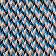 Ткань шелк Армани 90 г/м² 97% пэ, 3% спандекс шир.148 см Р.90956.01 синий рул.25м (+-5м)