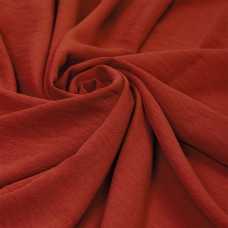 Ткань Лен Манго сей 165 г/м² 100% полиэстер шир.150 см С.1662.01 цв.красный уп.3м