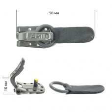 AMII Крючки шубные RAL 7015 цв. серый темный 50мм уп. 10шт