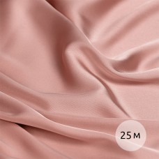 Ткань шелк Армани 90г/м² 97% ПЭ 3% Спандекс шир.150см TBYArm-061 цв.61 пудра розовая рул.25м