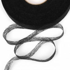 Паутинка Idealtex 25мм в инд.упаковке черный 23 г/м² рул.100м