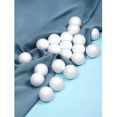 Набор шаров из пенопласта 40 мм (уп.20шт)