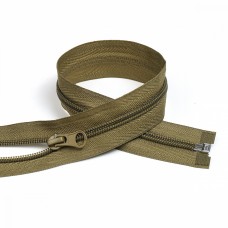 Молния MaxZipper пласт. спираль N5-N 40см цв.S888 св.хаки уп.50шт