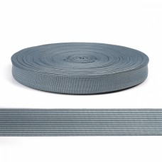 Тесьма вязаная окантовочная 22мм 4С-516/22с24 цв.041 серый