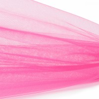 Еврофатин мягкий матовый Hayal Tulle HT.S шир.300см, 100% полиэстер цв.12 уп.5м - ярк.розовый