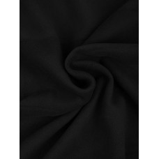 Ткань флис 2-х ст. TBY-0290-F322 290 г/м² 100% ПЭ шир.150см  цв.F322 черный уп.2м