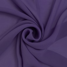 Ткань Шифон 85 г/м² 100% полиэстер шир.150 см Р.37650.113 фиолетовый рул.40м (+-5м)