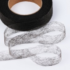 Паутинка Idealtex 20мм в инд.упаковке черный 23 г/м² рул.25м