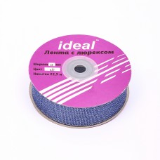 Лента Парча IDEAL ТВ-ЛЮР шир.25мм цв.061 синий уп.22,85 м