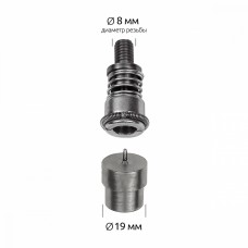 Насадка для установки хольнитенов односторонних TBY.5109 N33,5 9х9 (для пресса TBY-1)