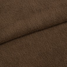 Ткань Флис односторонний 130 г/м² 100% ПЭ шир.160см Fl130.F727 цв.коричневый рул.25 кг