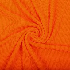 Ткань трикот. Бифлекс жатка TBY-JB-13 490г/м² 92% ПЭ 8% спандекс шир.80см цв.13 яр. оранжевый рул.57м