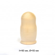 Матрешка деревянная липа разборная 3 куклы h90мм, d50мм Magic 4 Hobby уп.2шт