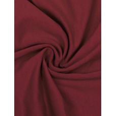 Футер 2х нитка петля Поликоттон стрейч 220г Twill French Terry цв.S520 вишневый в нарезке 3м
