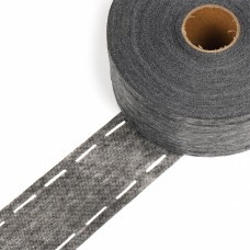 Лента Idealtex корсажная клеевая 60мм в инд.упаковке 10-40-10 серый 40гр 6760G рул.100м