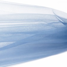 Еврофатин мягкий матовый Hayal Tulle HT.S шир.300см, 100% полиэстер цв.26 уп.50м - бледно-голубой
