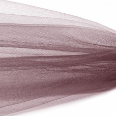 Фатин Кристалл средней жесткости блестящий K.TRM шир.300см, 100% полиэстер цв. 46 К уп.50м - пыльная роза
