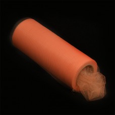 Фатин средней жесткости в шпульках,100% нейлон, TBY.C шир.150мм цв.12 оранжевый уп.22.86м