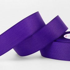 Лента репсовая, 25 мм, 23 +- 1 м, цвет фиолетовый N35